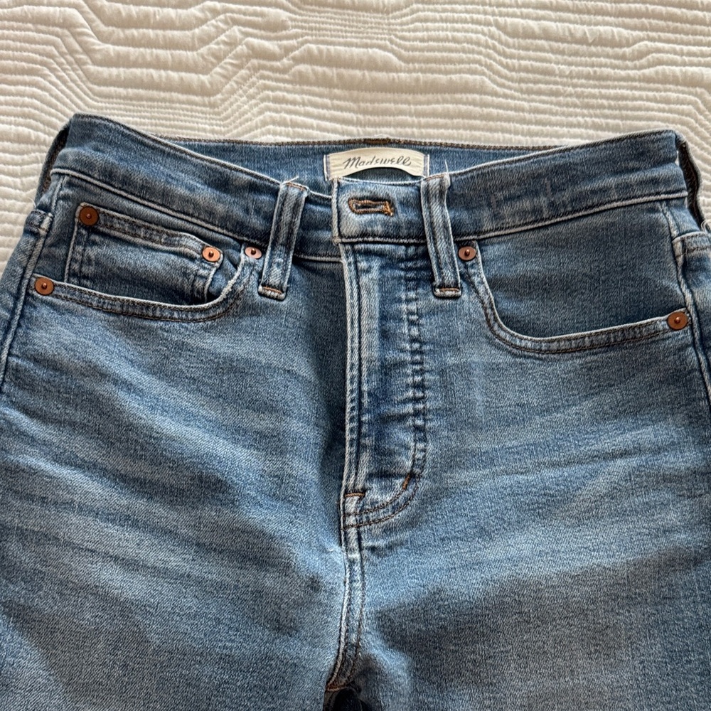Madewell Light Blue Denim Pants